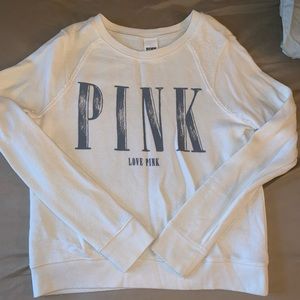 PINK Cream Sweater